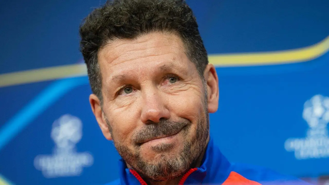 Simeone no se f&iacute;a del brujas | Fuente: (@Atleti)