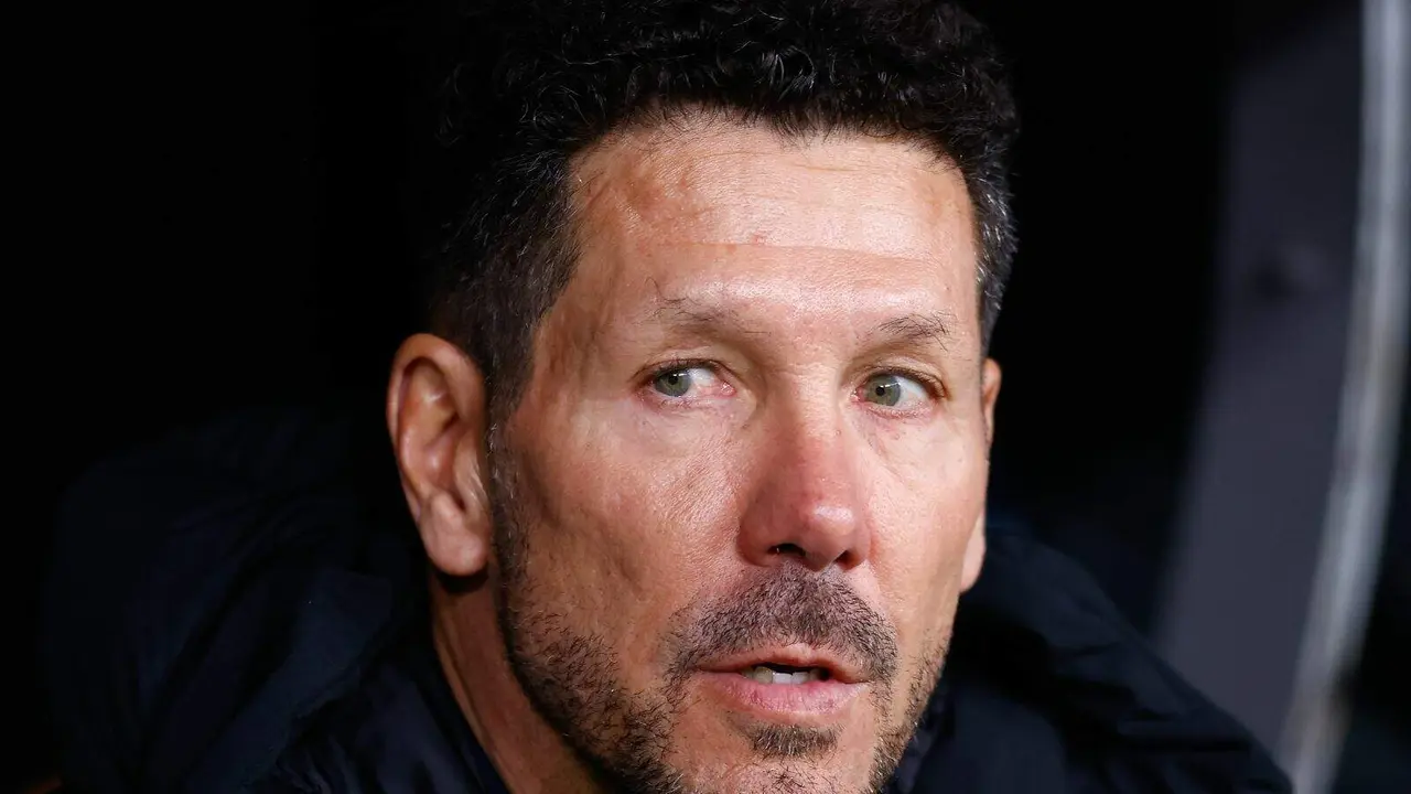 Simeone no se fue nada satisfecho con los suyos (Fuente: Europa Press)