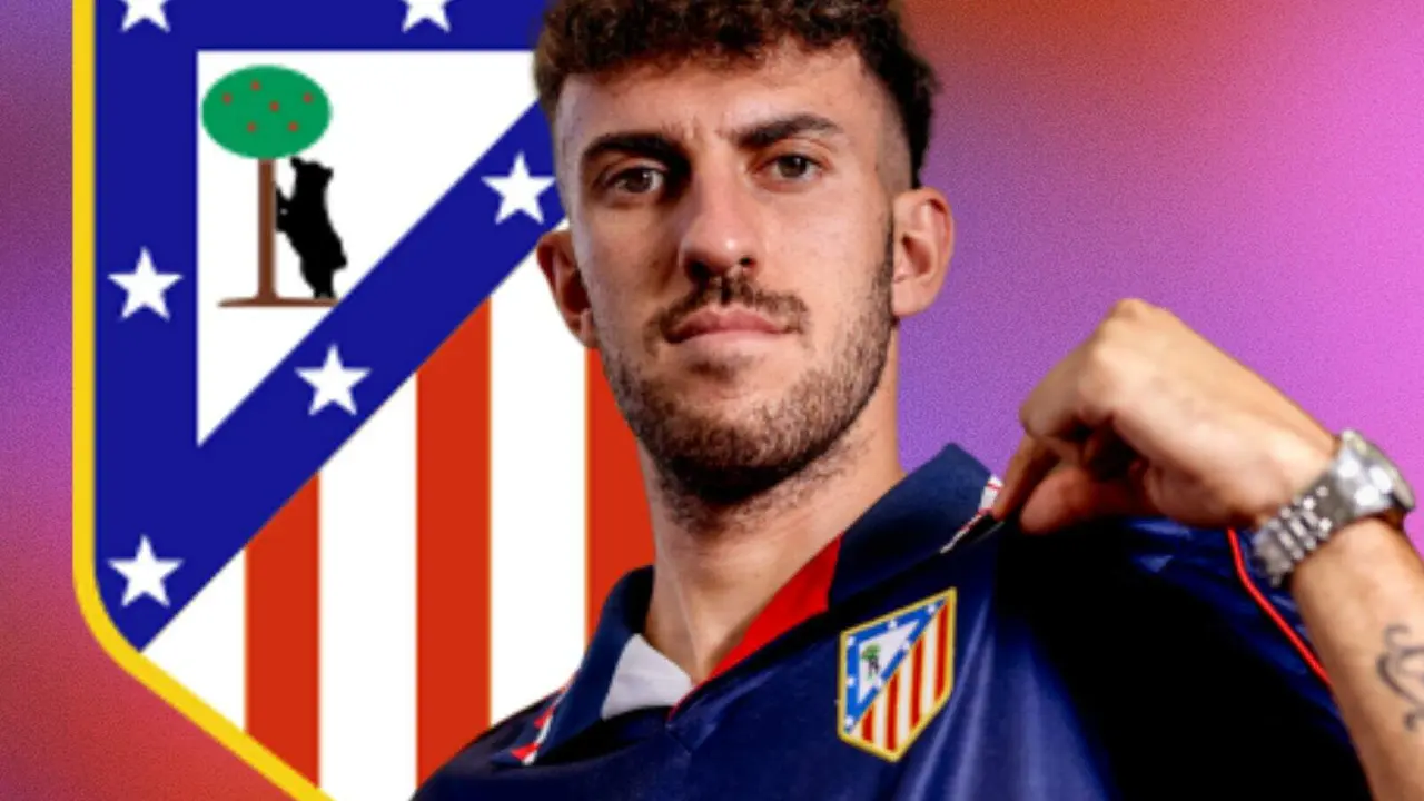 Matteo Ruggeri lanza un mensaje tras el cierre de la temporada. | Fuente: (@Atleti y Canva)