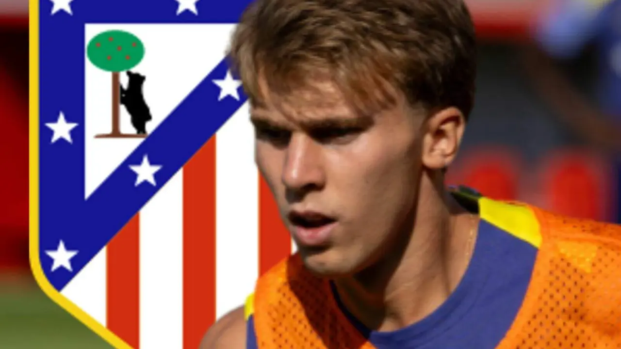 Barrios se rompe (Fuente: Canva y Atleti)
