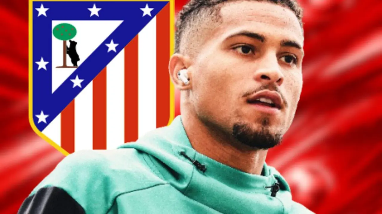 Joao Gomes se acerca al Atl&eacute;tico | Fuente: (@Wolves, Canva)