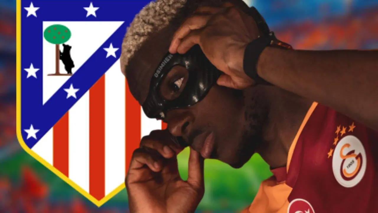 Osimhen podr&iacute;a recalar en el Atl&eacute;tico. | Fuente: (Canva)