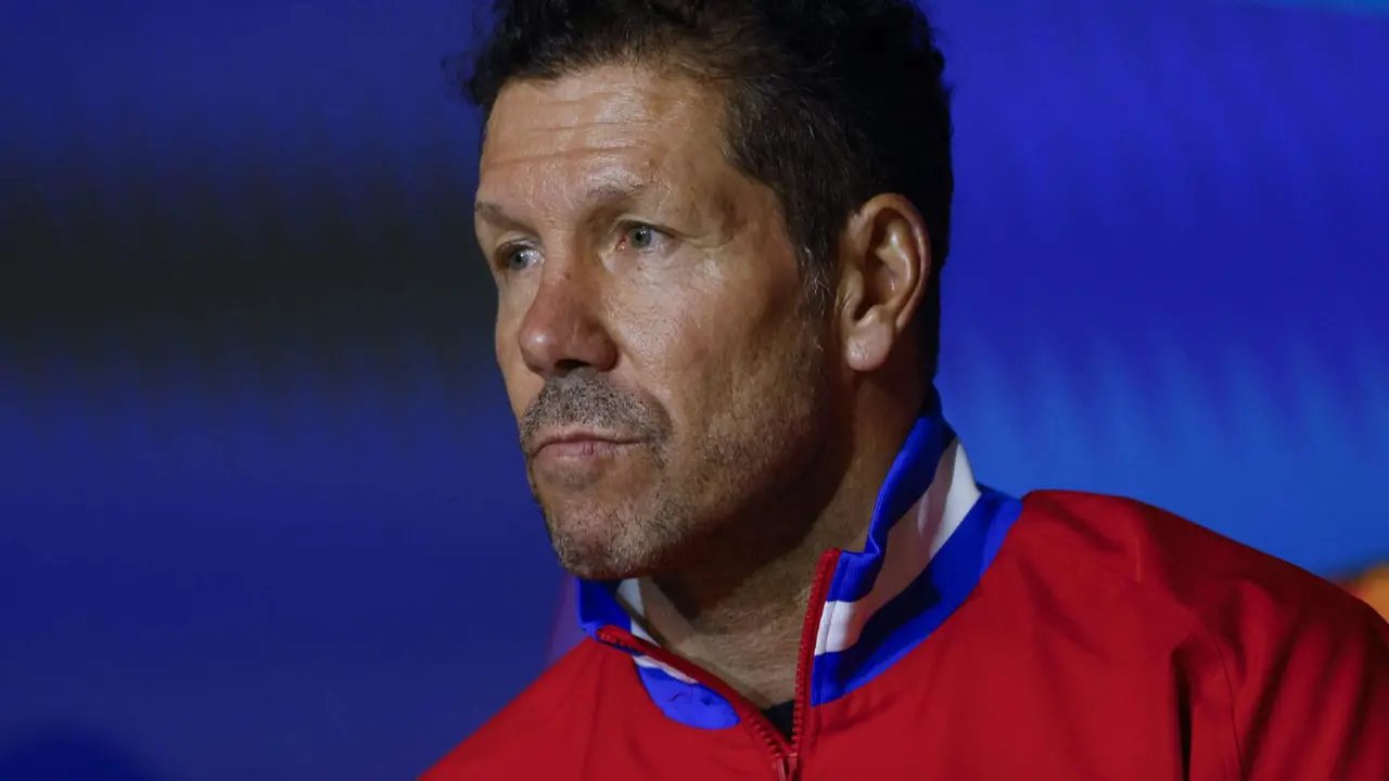 Simeone tras el partido | Fuente: (@Atleti)