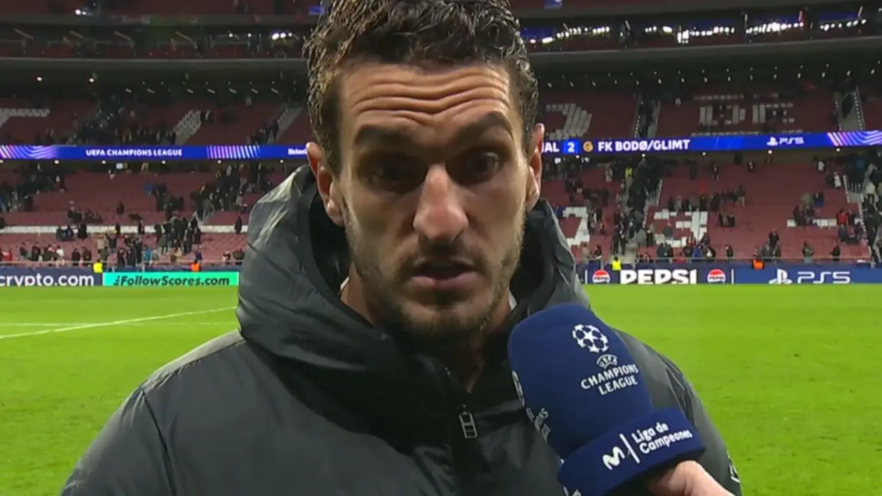 Las palabras de Koke | Fuente @Movistar