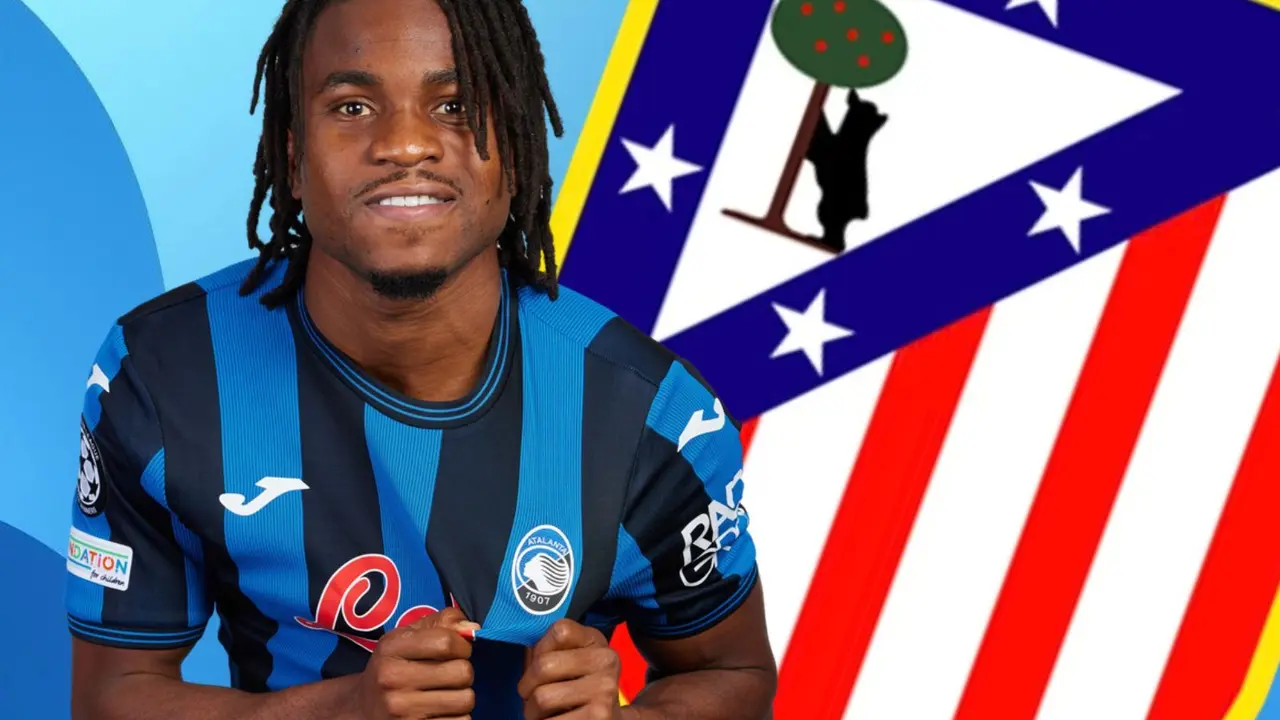 Lookman se aleja del Atl&eacute;tico (Fuente: Canva Pro)