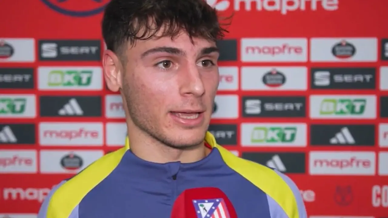Rodrigo Mendoza debut&oacute; como rojiblanco (Fuente: @Atleti)