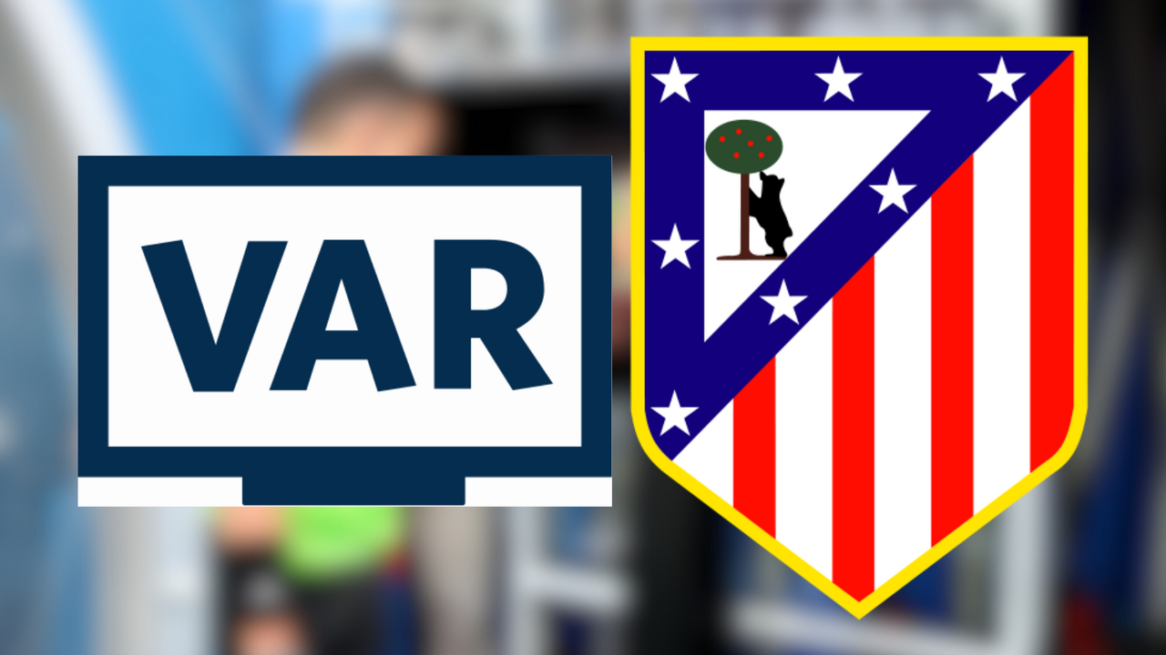 Pol&eacute;mica con el VAR en el derbi madrile&ntilde;o  | Fuente: (Canva)
