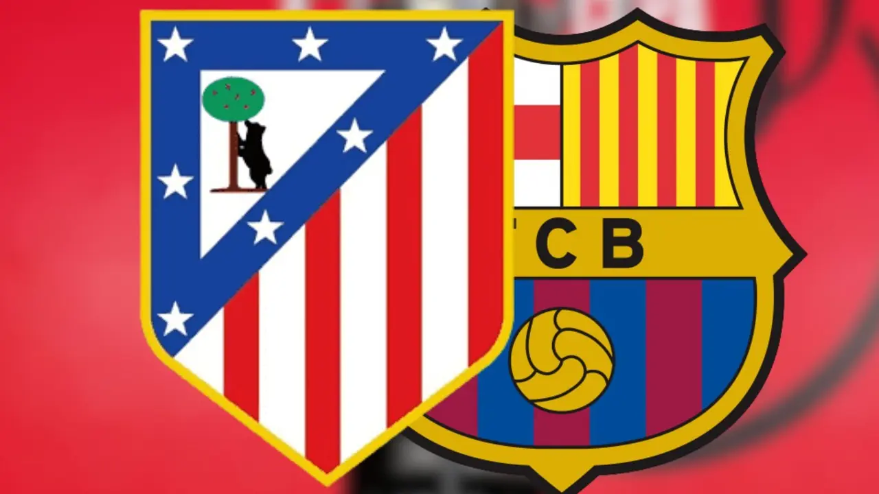 Los rojiblancos reciben al Bar&ccedil;a en Copa del Rey | Fuente (Canva, @RFEF)