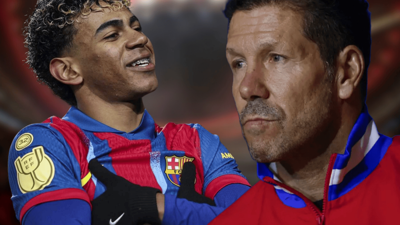 Simeone prepara novedades para visitar al FC Barcelona en Copa del Rey | Fuente (Canva, @Atleti, @FCBarcelona)