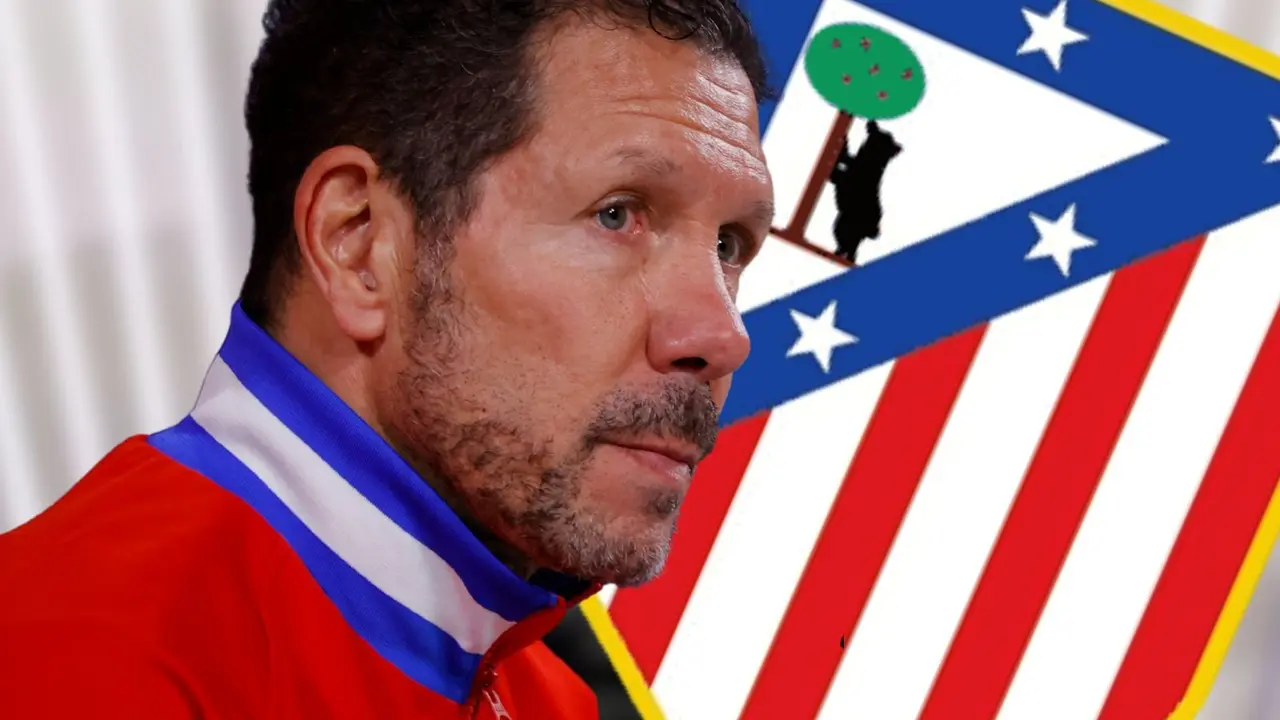 Simeone y su idea | (Fuente @Atleti y Canva)