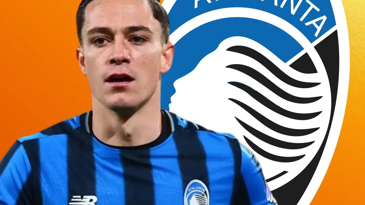 Giacomo Raspadori con el Atalanta | Fuente (@AtalantaBC y Canva)