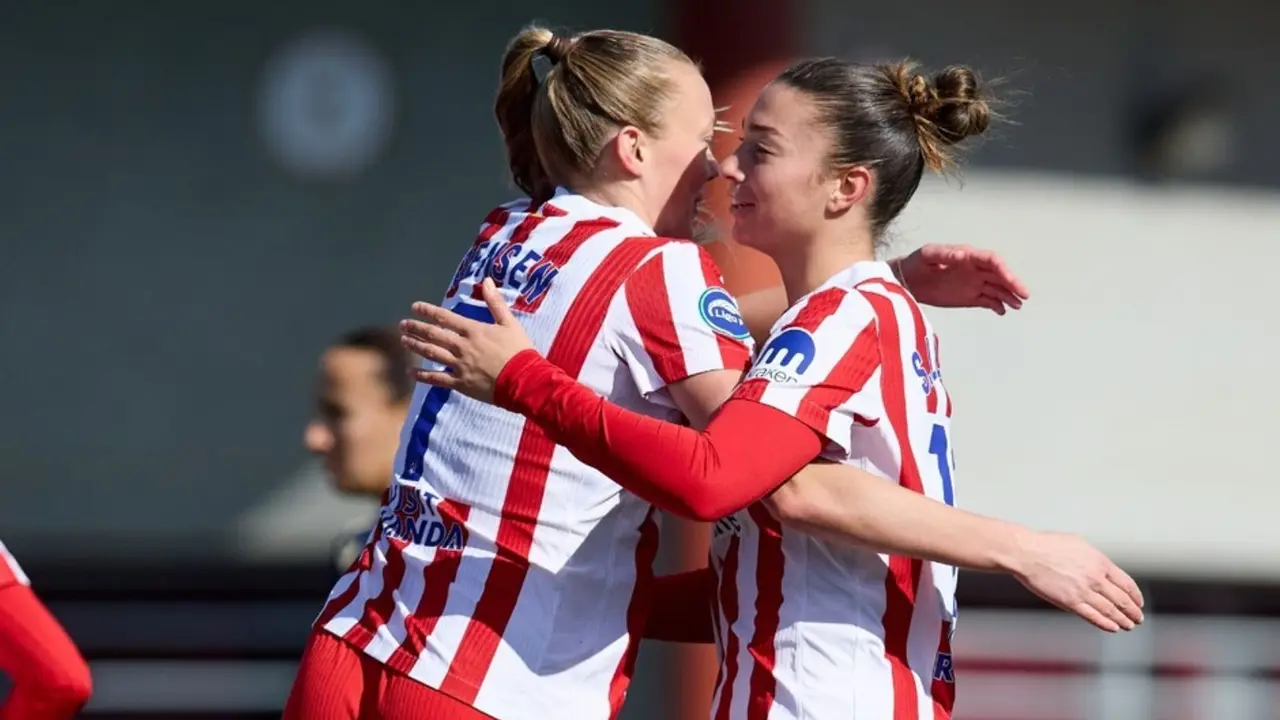 Las rojiblancas llegan con ganas de dar un golpe de efecto | (Fuente @AtletiFemenino)