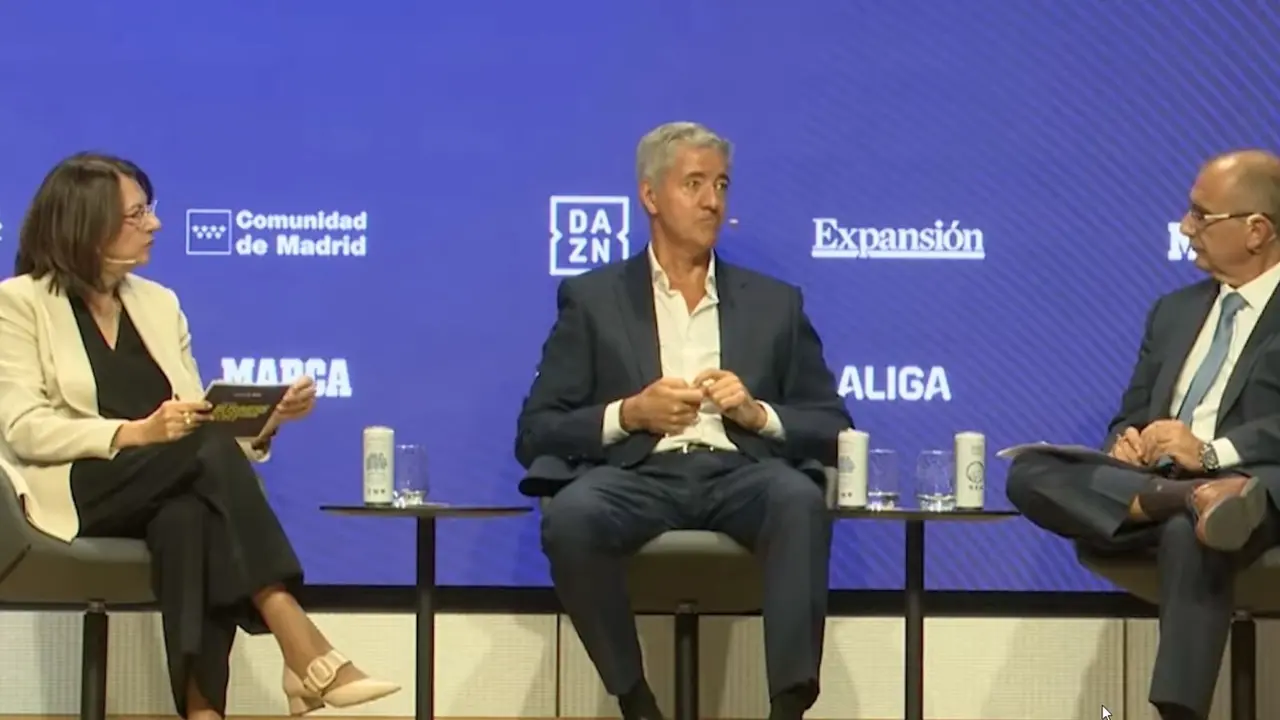 Gil Mar&iacute;n en el Foro Expansion |(Fuente @Youtube y Canva)