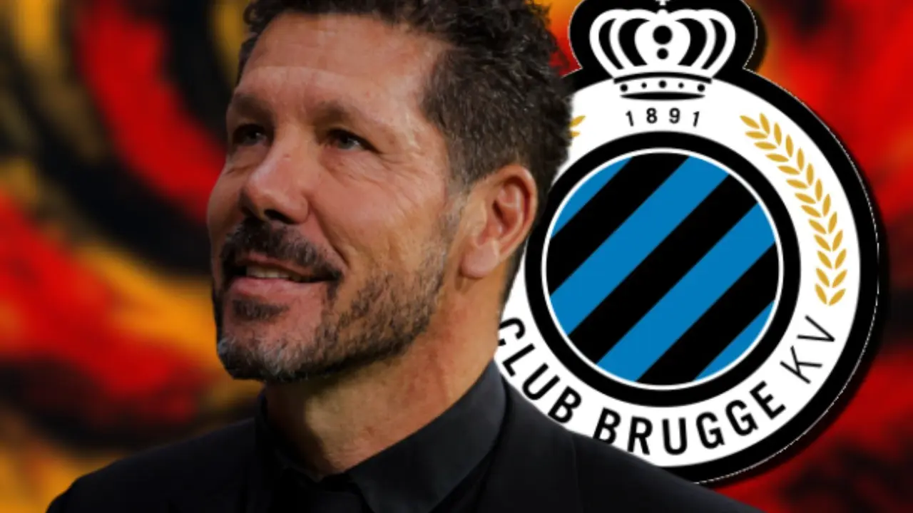 La maldici&oacute;n del Atl&eacute;tico de Madrid en Brujas | Fuente: (Canva, @Atleti)