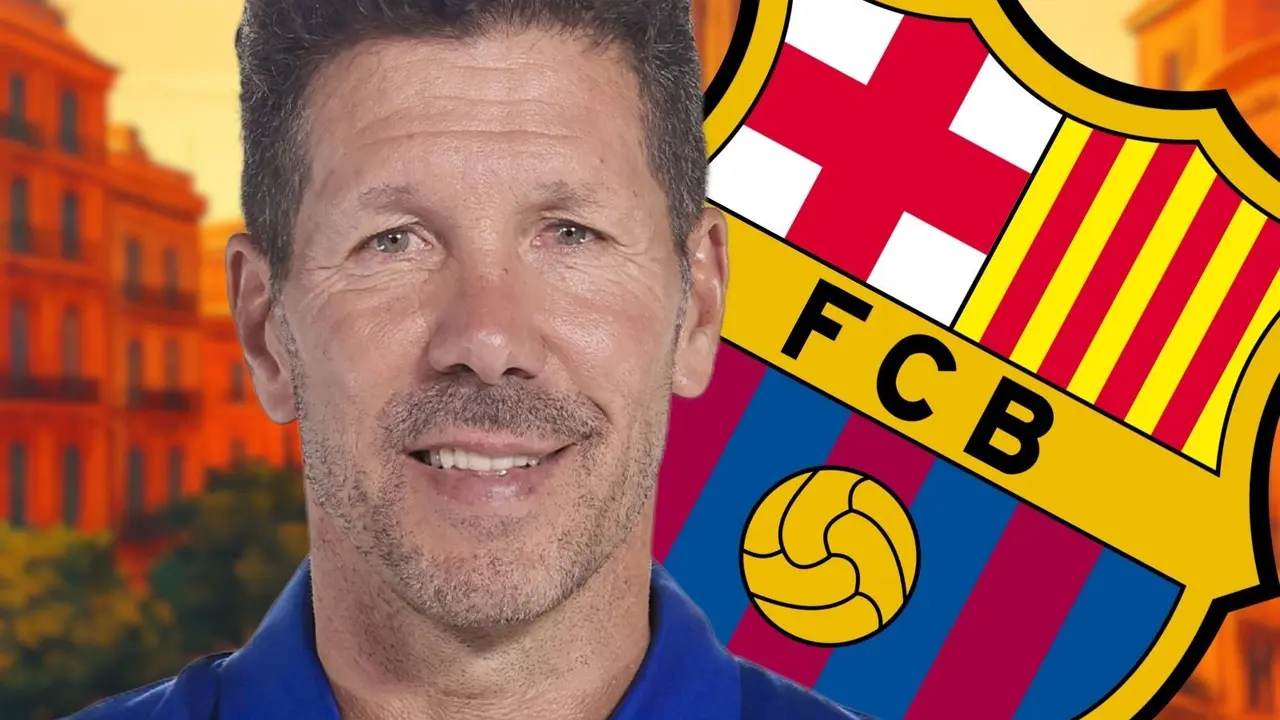 Simeone preparado para el Camp Nou | Fuente @Canva
