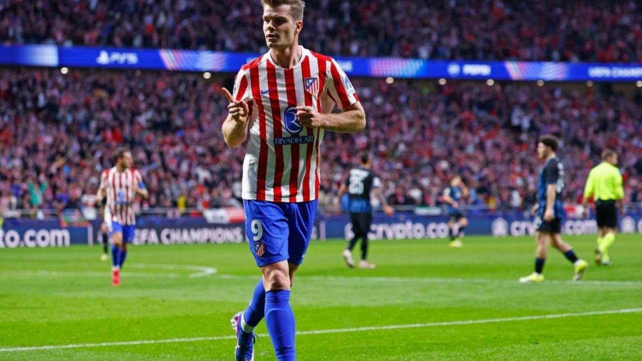 Sorloth celebrando un gol | Fuente: (Atl&eacute;tico de Madrid)