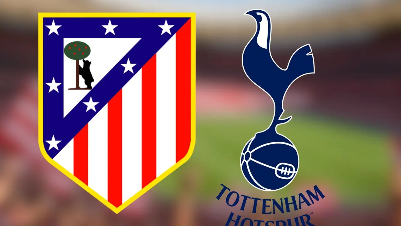 Las cuentas pendientes entre Atl&eacute;tico de Madrid y Tottenham para la Champions League | Fuente: Canva, Atl&eacute;tico de Madrid, Tottenham