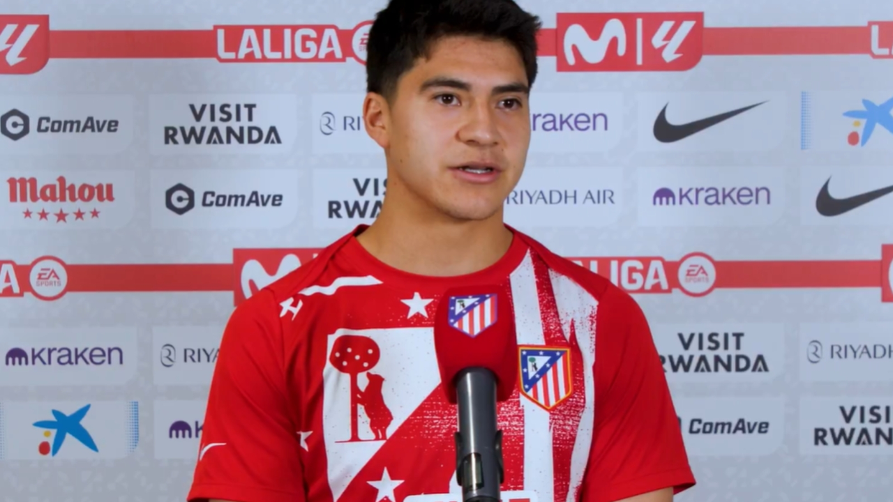 Obed Vargas, a dar un paso hacia delante | Fuente: (@Atleti)