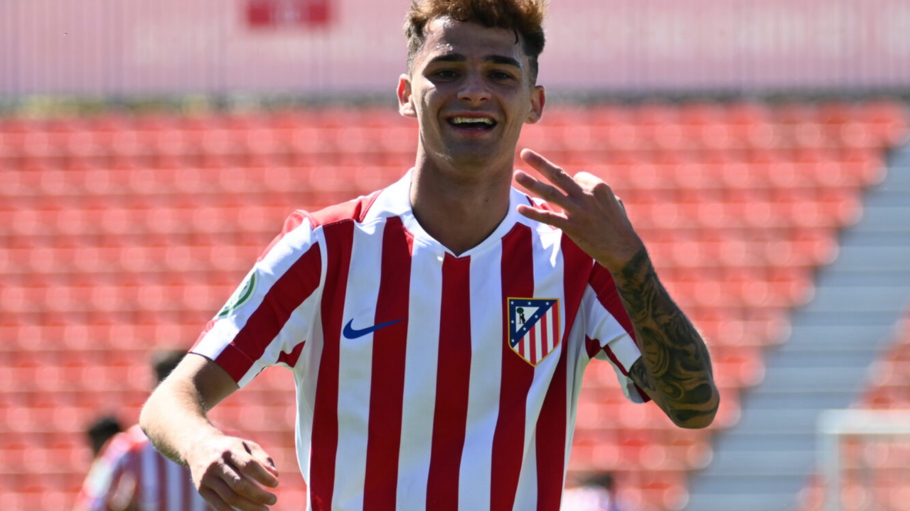 Jes&uacute;s Barrios, jugador del Atl&eacute;tico de Madrid C | Fuente (atleticosport.es)