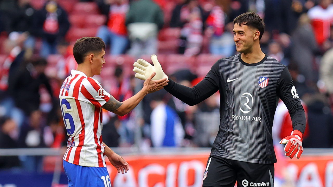 Musso defender&aacute; el arco | Fuente (@Atleti)