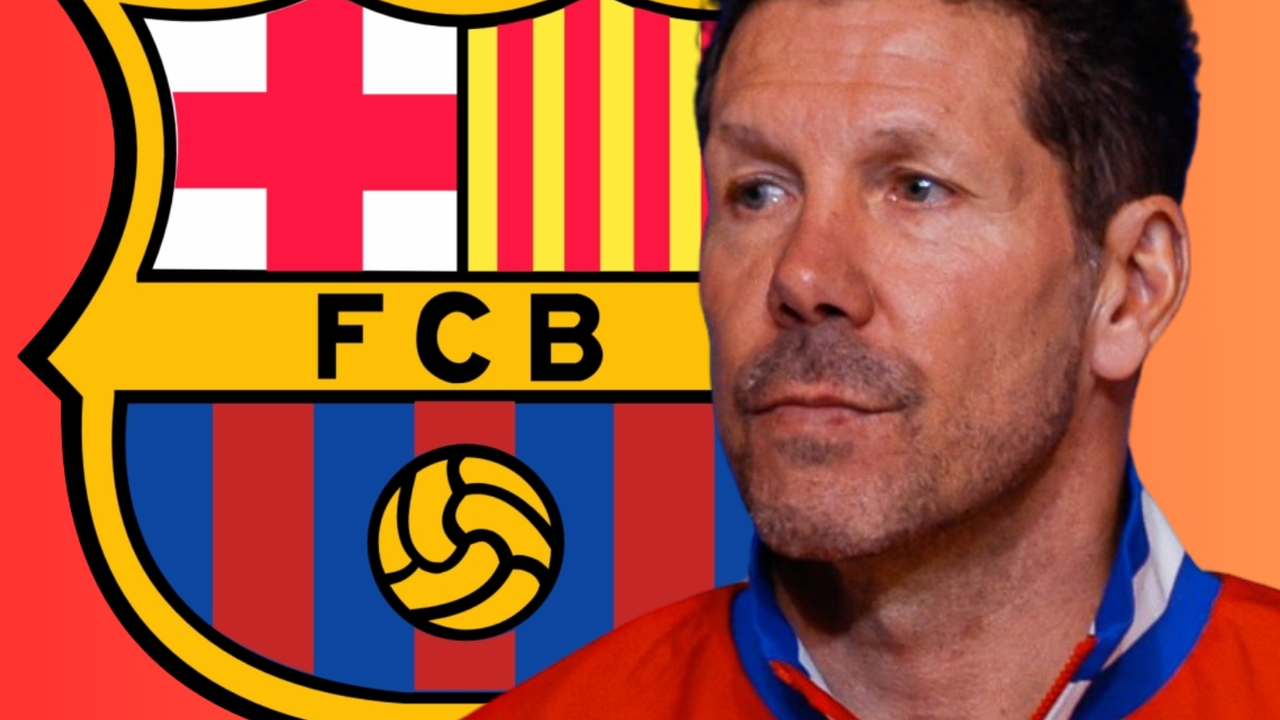 Simeone, preocupado de cara a la vuelta ante el FC Barcelona | Fuente: (@Atleti y Canva)