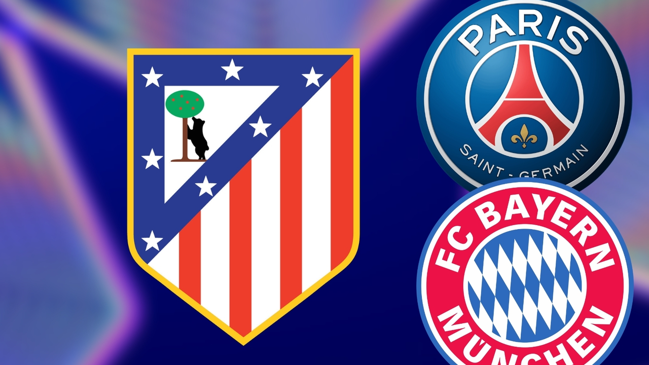 El Atl&eacute;tico, cerca de parisinos y b&aacute;varos | Fuente: (@championsleague y Canva)