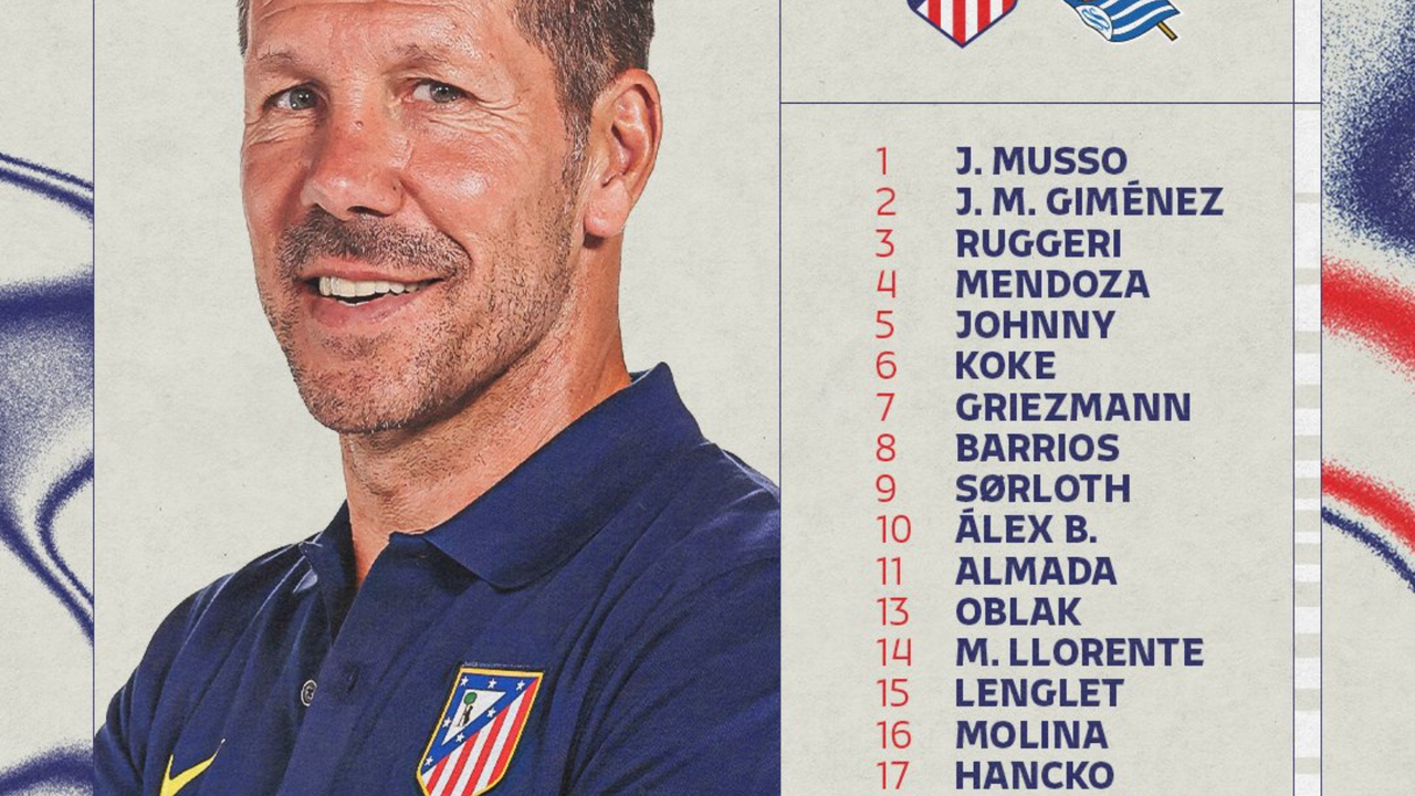 Buenas noticias en la lista de convocados de Simeone