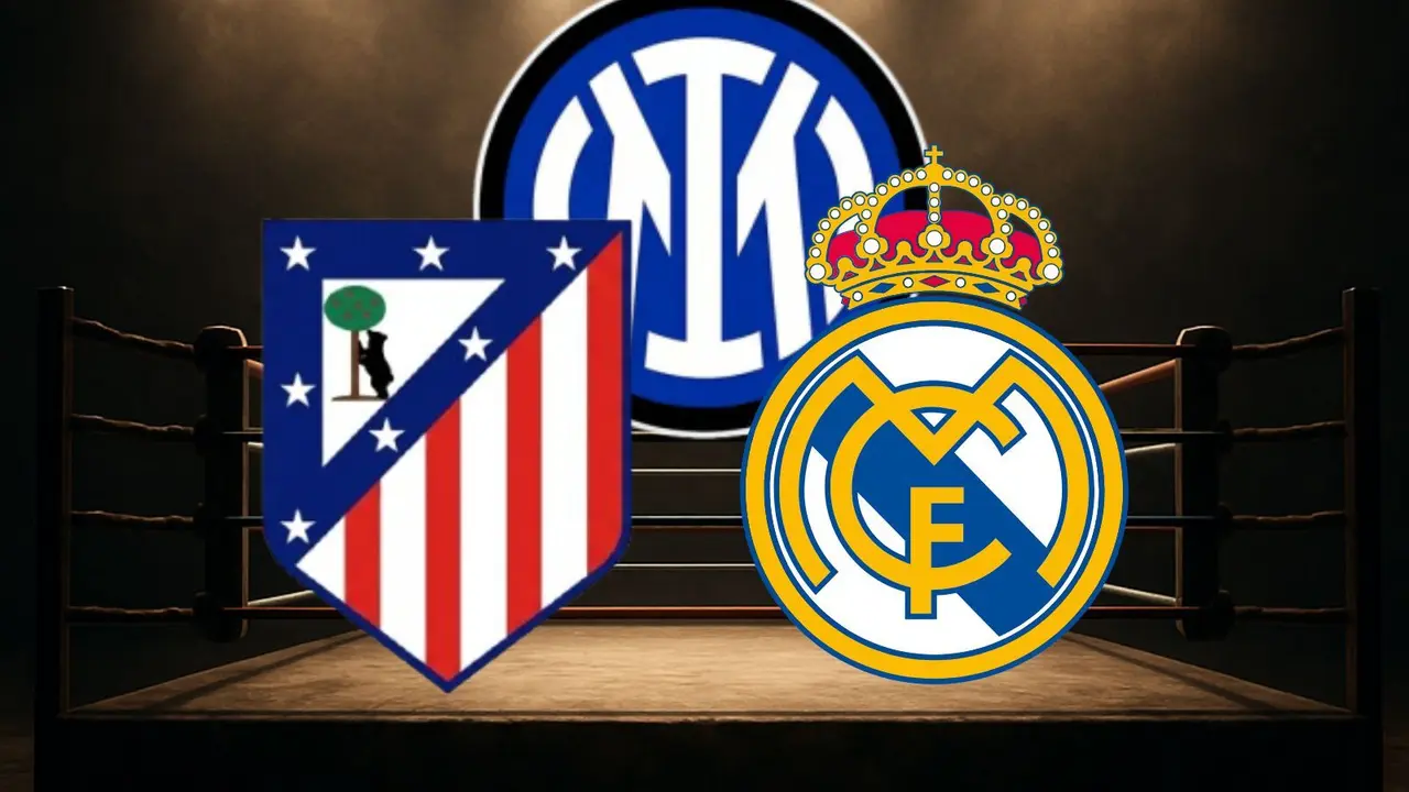 Los clubes madrile&ntilde;os se enfrentan por una de las estrellas del Inter de Mil&aacute;n  Fuente @Atleti, Canva