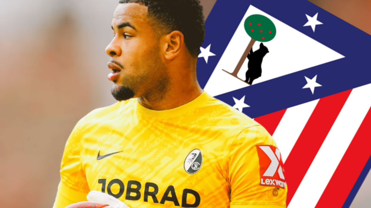 Noah Atubolu sorprende al Atl&eacute;tico de Madrid | Fuente (@noahatubolu, Canva)