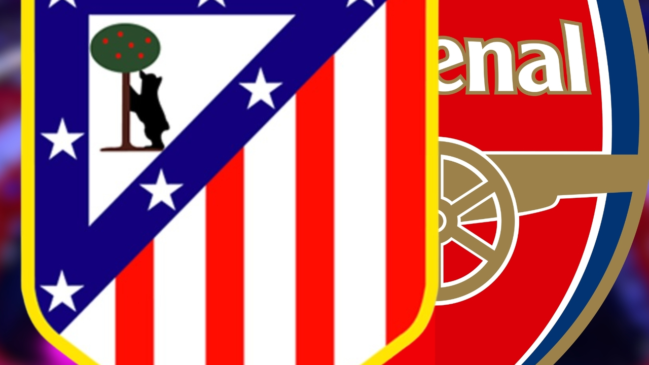 Atl&eacute;tico de Madrid-Arsenal | Fuente: (@Atleti y Canva)