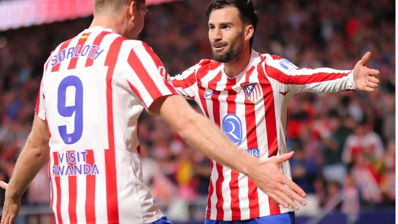 Baena y Sorloth se enfrentan a su exequipo | Fuente: (@asorloth)