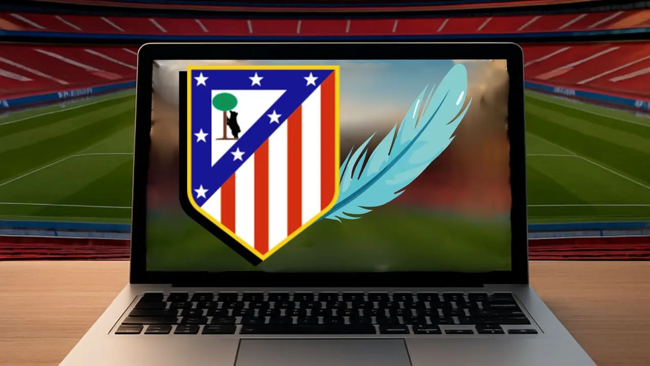 El Atl&eacute;tico y la prensa | Fuente (Canva, @comofootball)