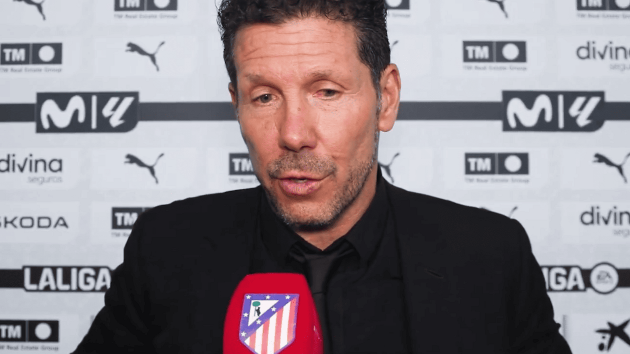 Simeone habl&oacute; sobre los canteranos | Fuente (@Atleti)