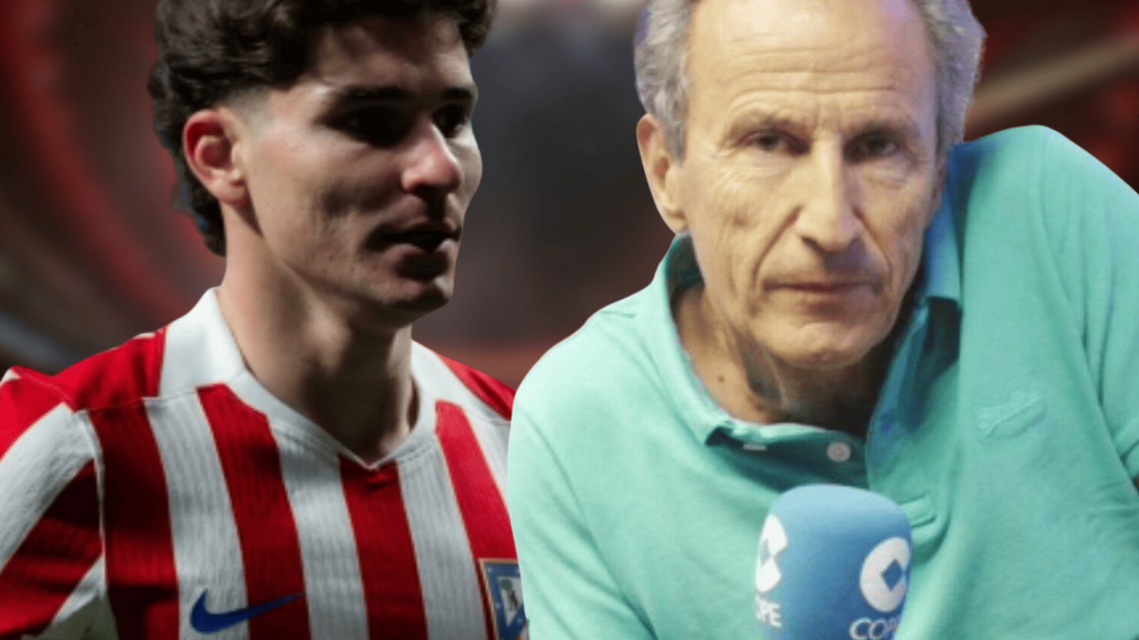Pet&oacute;n habl&oacute; sobre el futuro de Juli&aacute;n | Fuente (Canva, @Atleti, X)