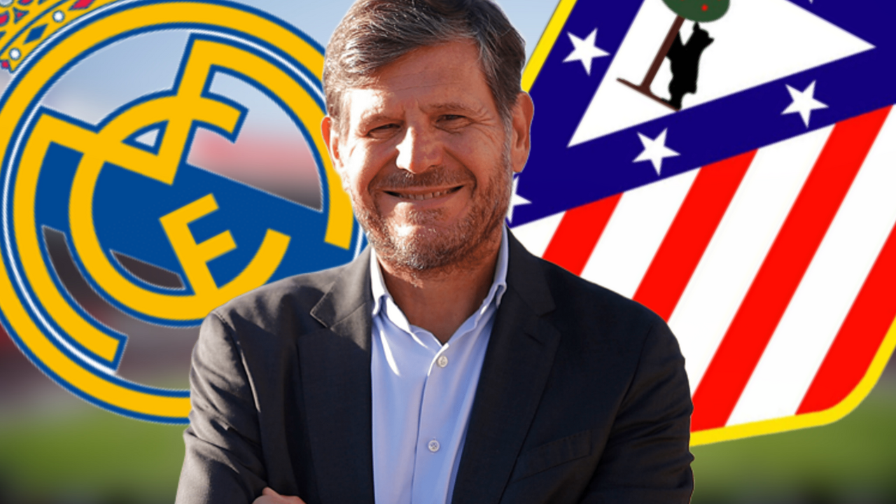 Lucha entre Atl&eacute;tico y Real Madrid | Fuente (@Atleti, @Real Madrid y CANVA)
