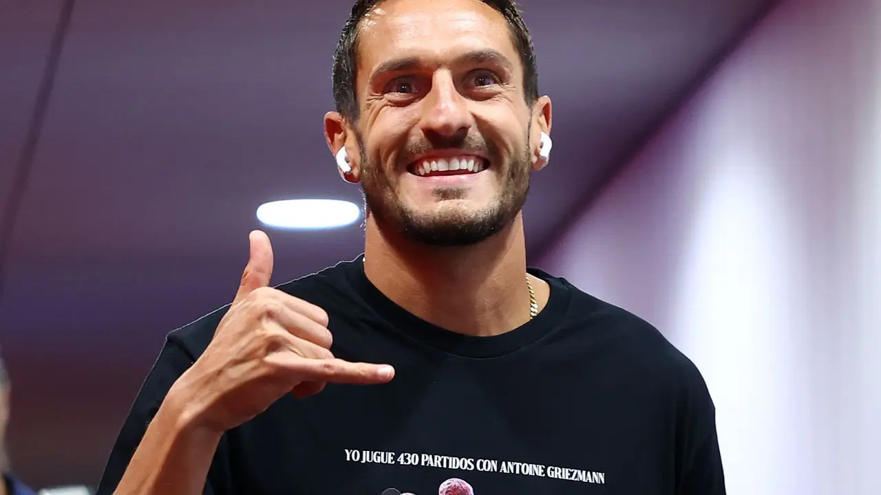 Homenaje de Koke a Griezmann | Fuente (@Atleti)