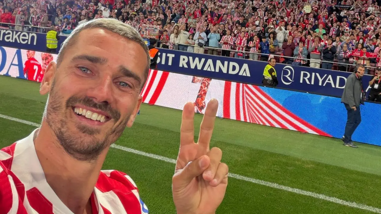 El adi&oacute;s de Antoine Griezmann | Fuente (@Atleti)