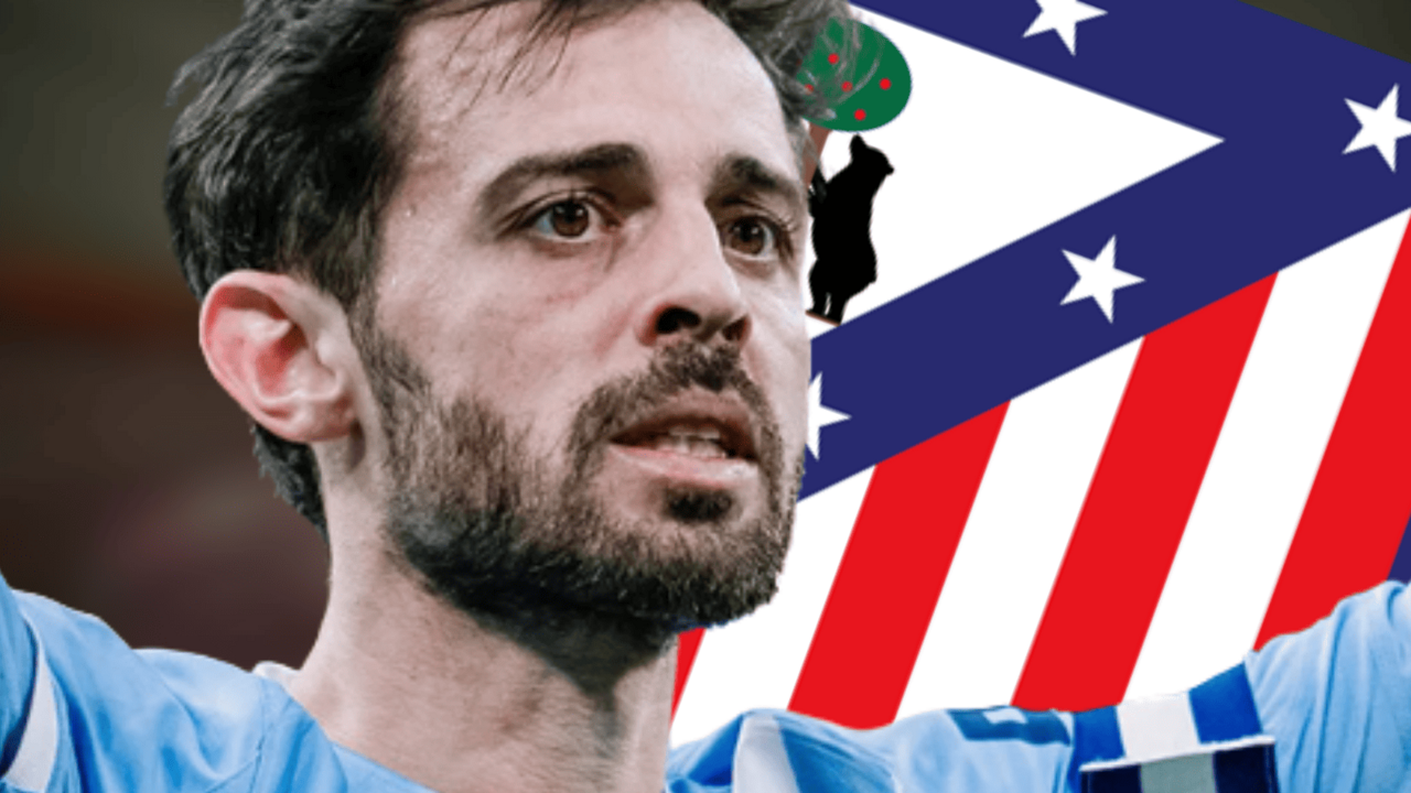 Bernardo Silva, a un paso de fichar por el Atl&eacute;tico | Fuente (Canva, @bernardocarvalhosilva)