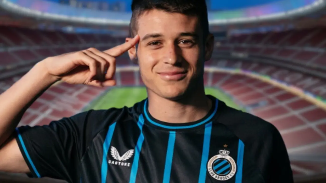 Nicol&ograve; Tresoldi tiene precio para salir de Brujas | Fuente (Canva, @ClubBrugge )