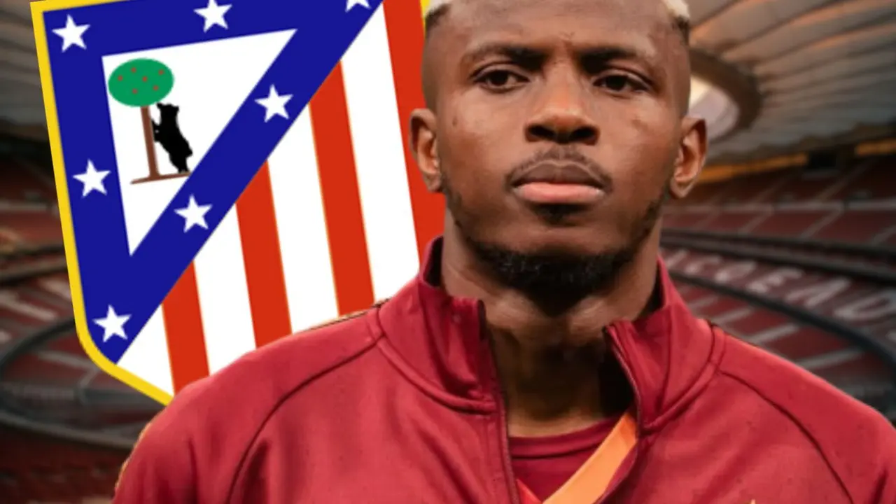Victor Osimhen gusta en el Metropolitano | Fuente (Canva, @victorosimhen9)