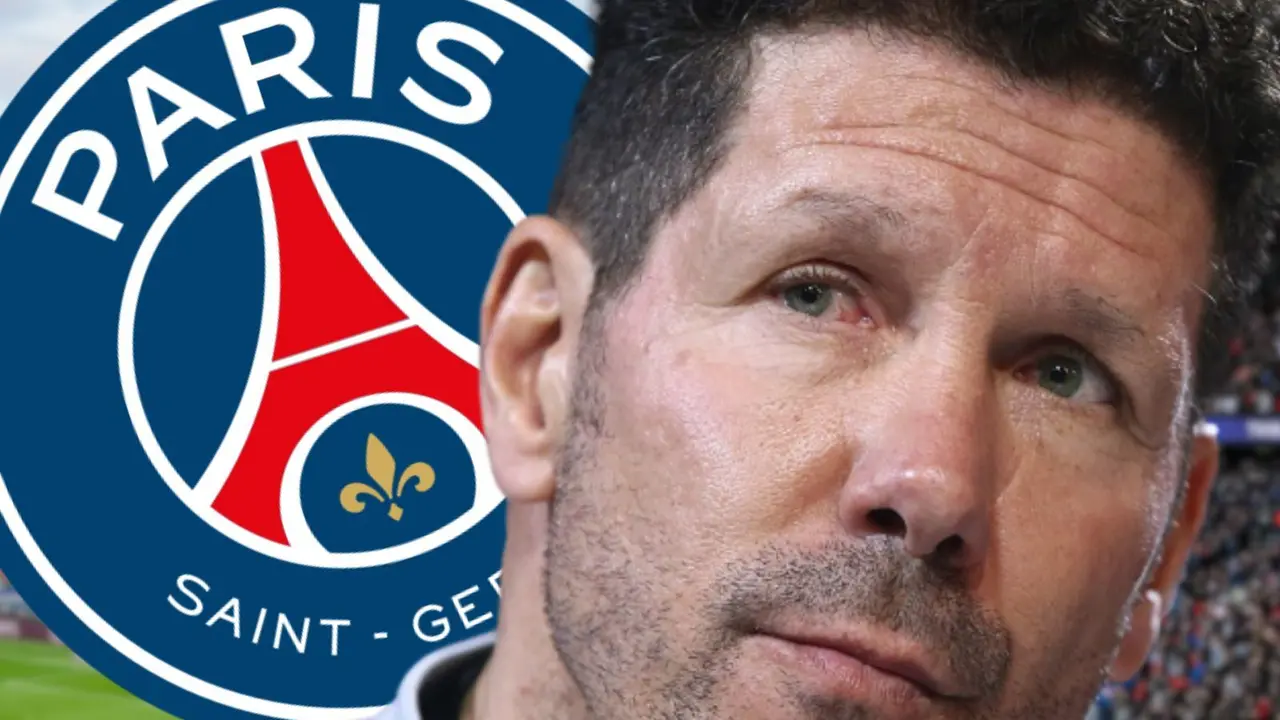 El Atl&eacute;tico pone el ojo en el PSG | Fuente (Canva, @Atleti)