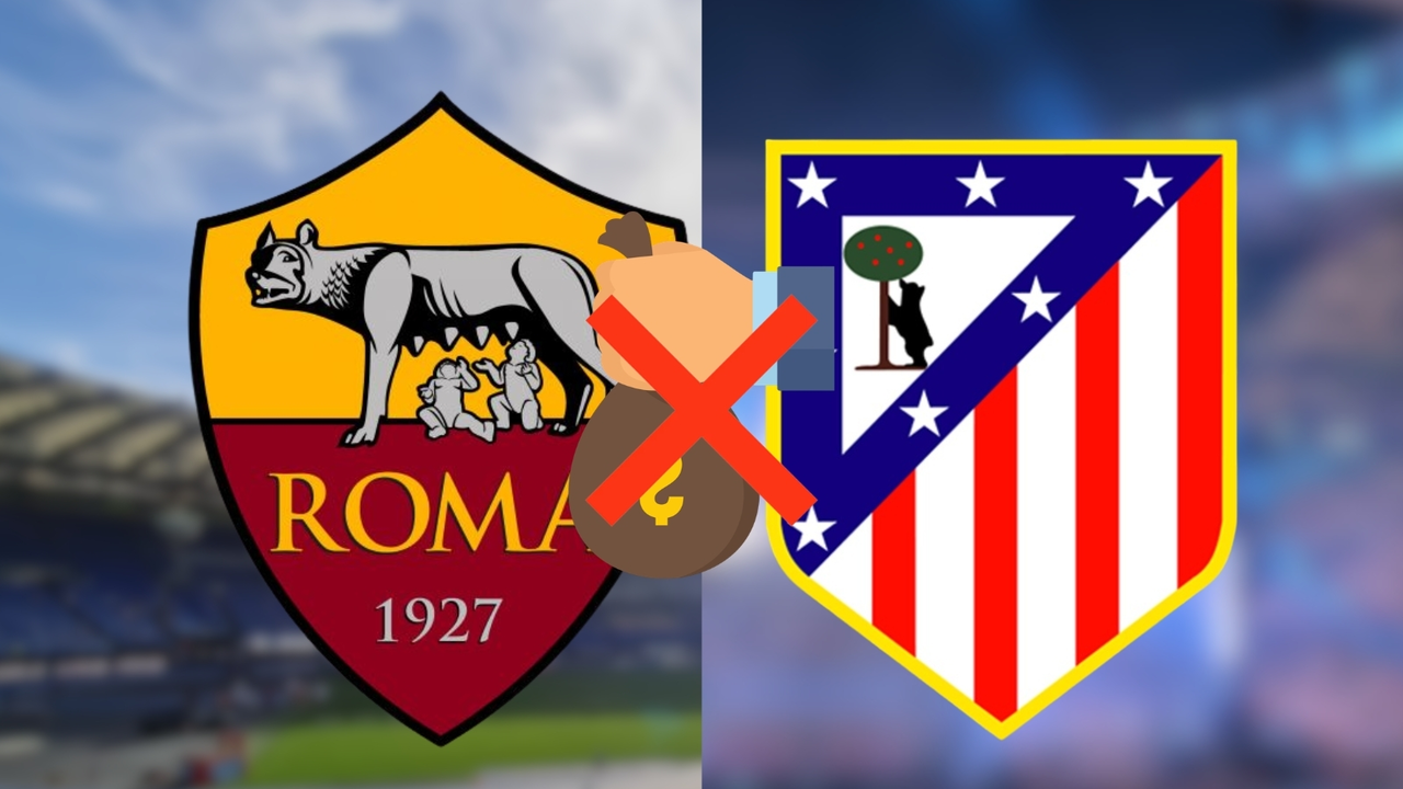 La Roma rechaza al Atl&eacute;tico | Fuente: (Canva Pro)