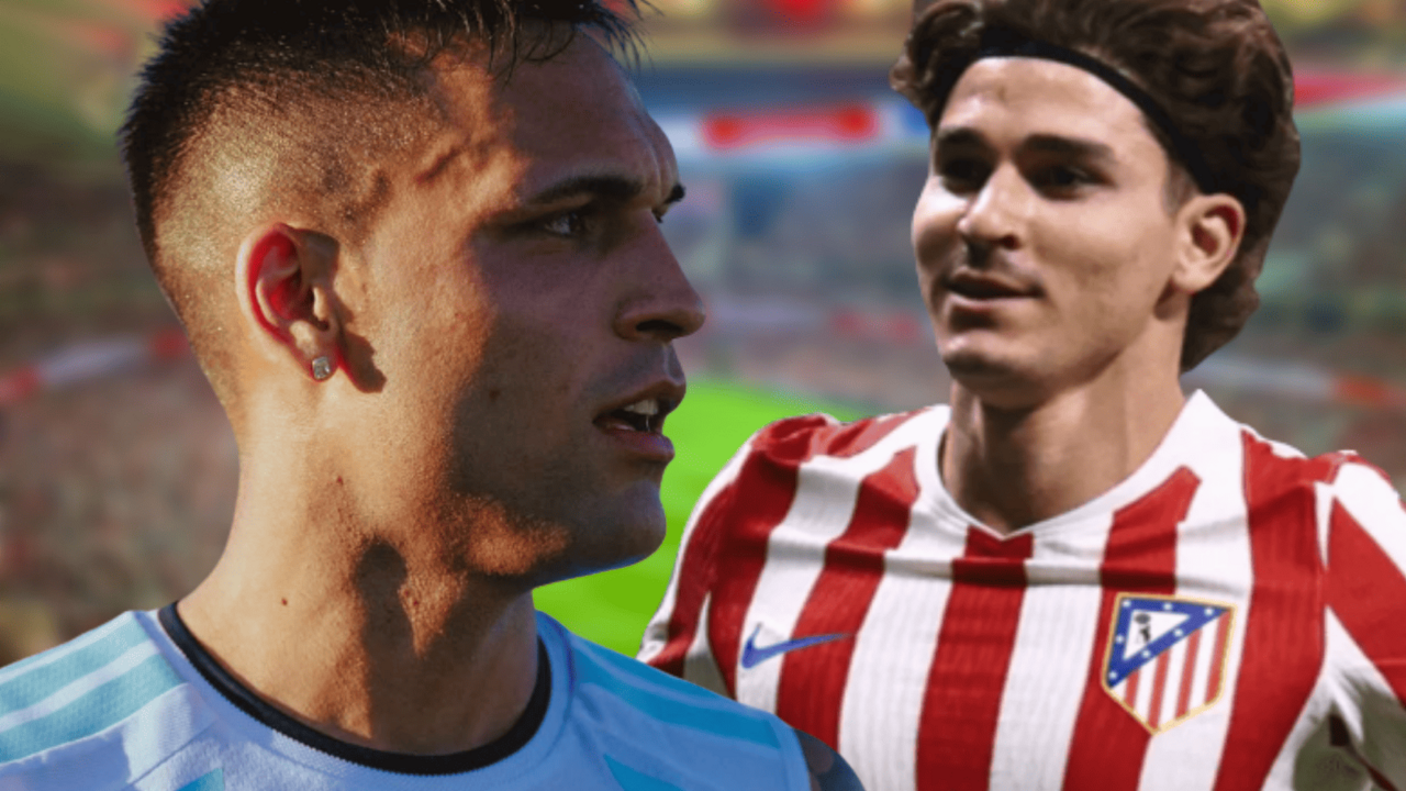Las dudas de Scaloni para la delantera de Argentina | Fuente (@juliaanalavarez, @lautaromartinez, Canva)