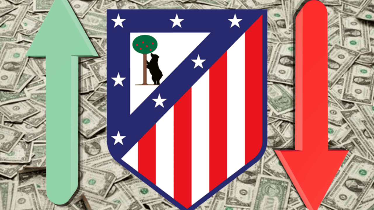 Los nuevos valores de mercado de los jugadores del Atl&eacute;tico de Madrid | Fuente (Canva)