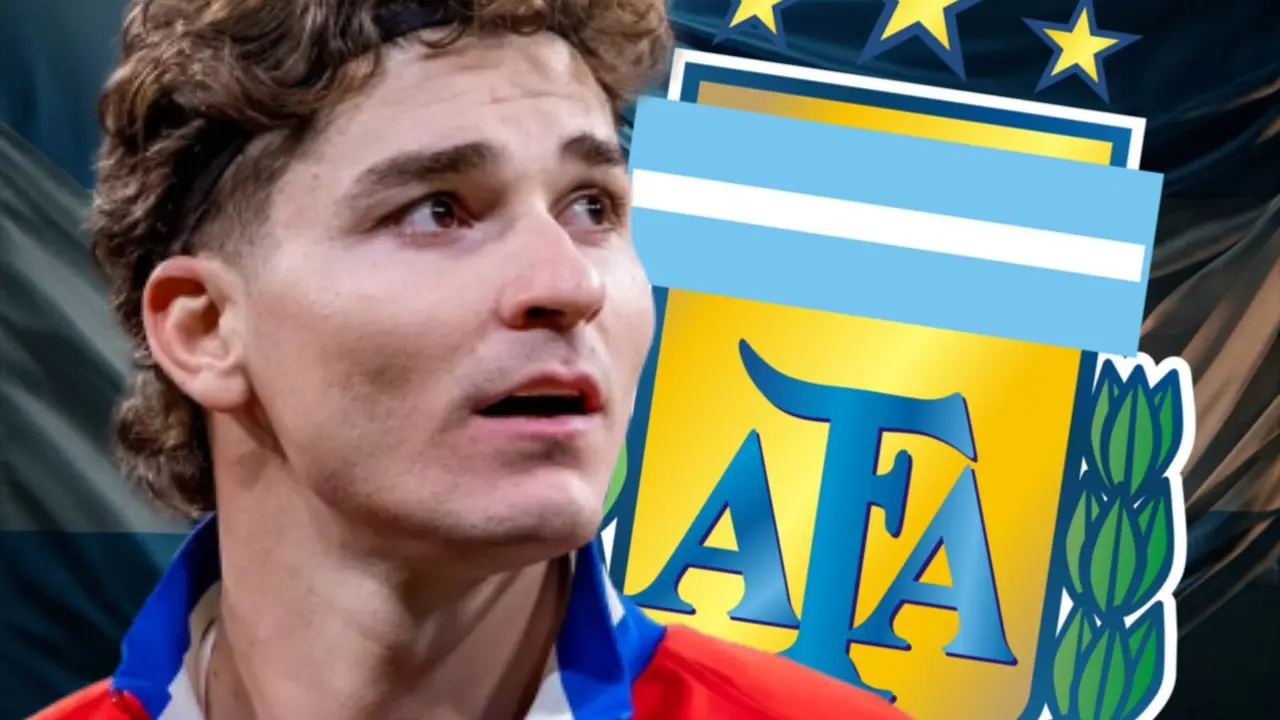 Juli&aacute;n Alvarez apura los plazos de su lesi&oacute;n | Fuente (Canva, @Atleti)