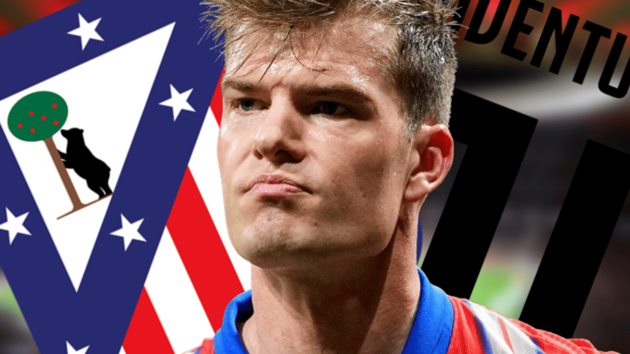 Los detalles del inter&eacute;s de la Juve en Sorloth | Fuente (@Atleti, Canva)
