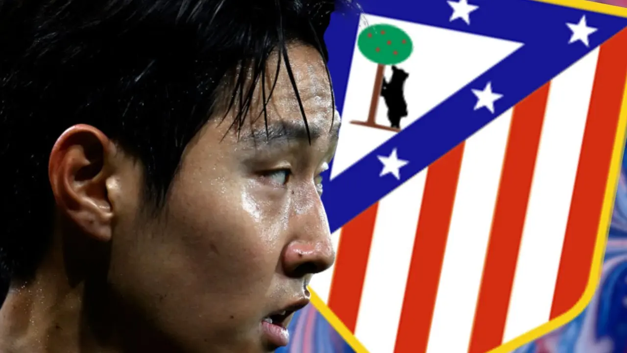 Ofensiva del Atl&eacute;tico por Kang In-Lee |nFuente  (Canva, @kanginleeoficial)