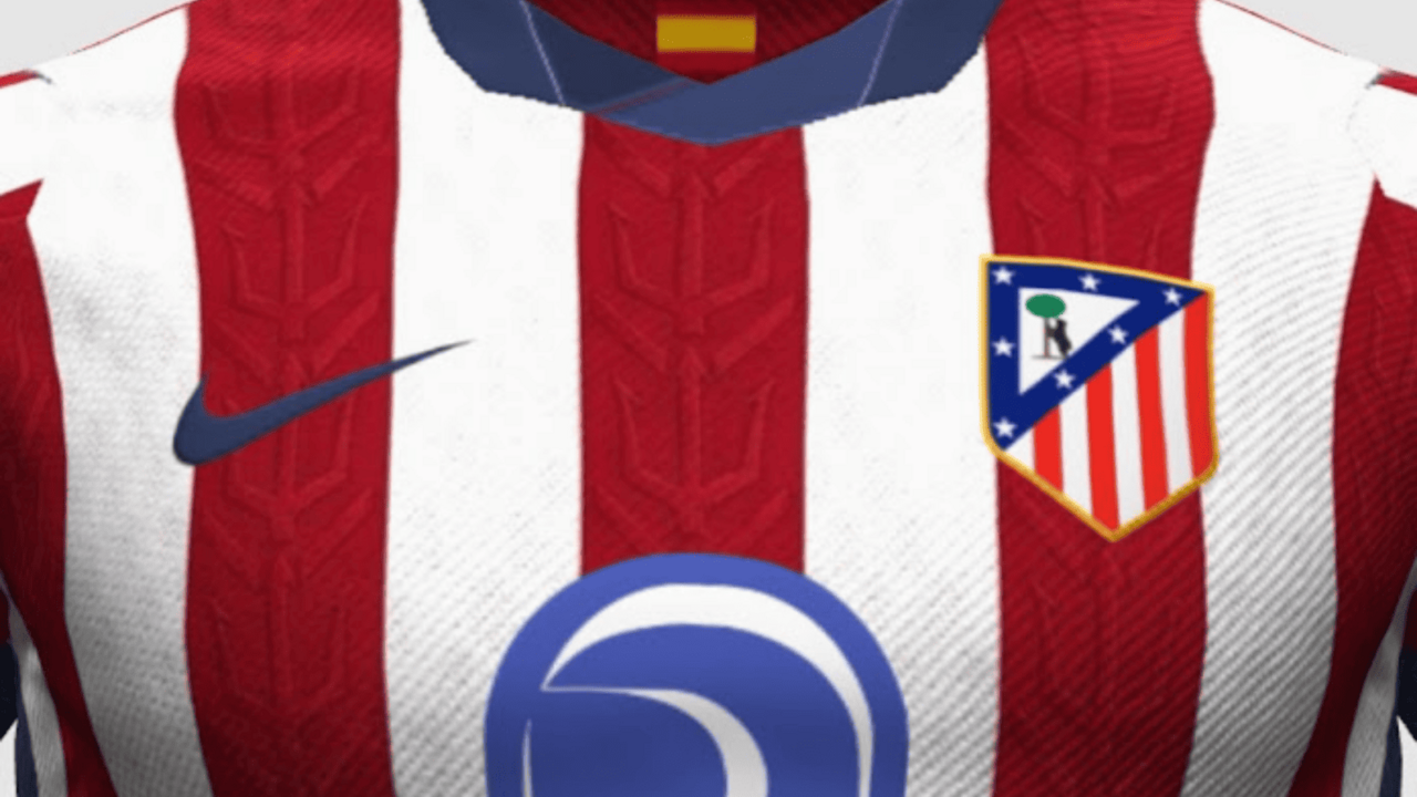 Filtraci&oacute;n de la camiseta rojiblanca para la 2026/27 | Fuente (Footy Headlines)