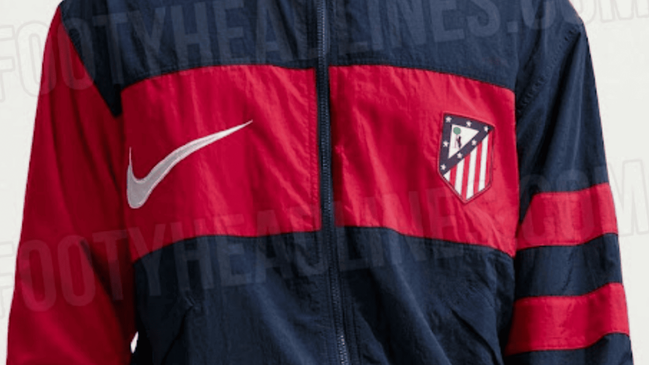 La nueva chaqueta oficial del Atl&eacute;tico de Madrid | Fuente (Footy Headlines)