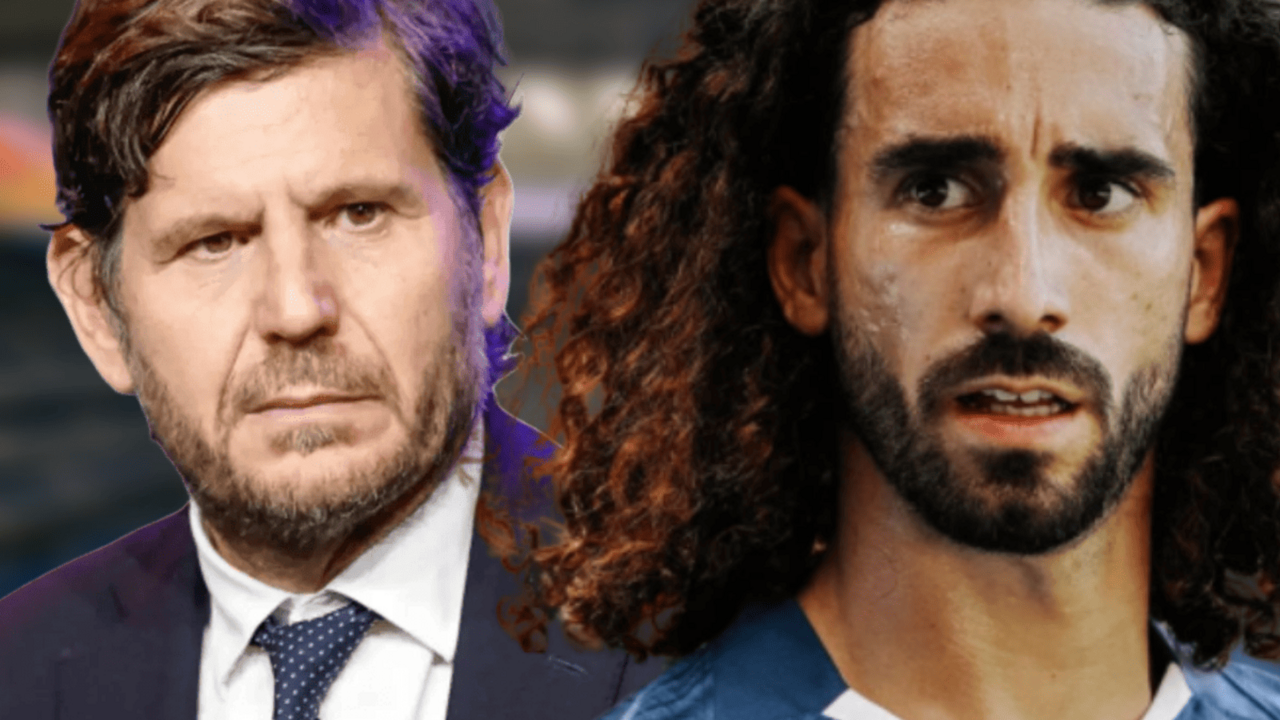 Mateu Alemany busca alternativas tras no fichar a Cucurella | Fuente (@FCBarcelona, @ChelseaFC, Canva)